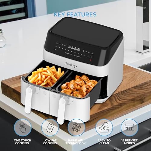 Devology Double Air Fryer