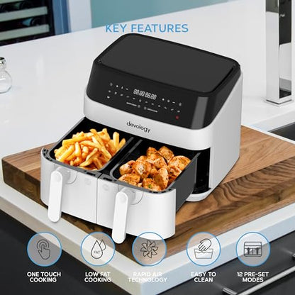 Devology Double Air Fryer