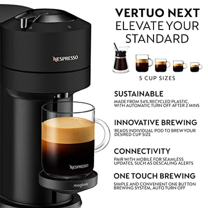 Nespresso Vertuo Next Automatic Pod Coffee Machine for Americano