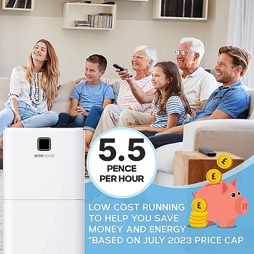 MONHOUSE 12L/Day Digital Dehumidifier