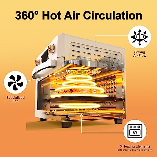 LLIVEKIT 26L Air Fryer Oven, Oil Free Air Fryer