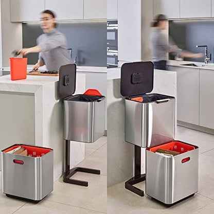 Joseph Joseph Totem Max 60 Litre Waste Separation and Recycling Kitchen Bin