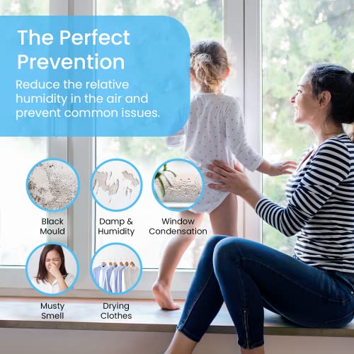 Pro Breeze Dehumidifier 1500ml Portable Air Dehumidifier