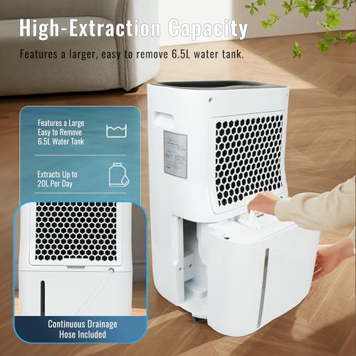 PureMate 20L/Day Portable & Compact Dehumidifier
