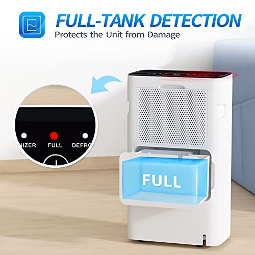 Elecci 12L/Day Dehumidifier, Dehumidifiers for Home