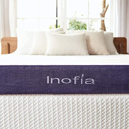 Inofia Sleep Gel Memory Foam Mattress Topper Single