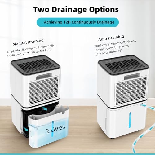 AirOrig Dehumidifiers 20L/Day Up to 4000 Sq Ft