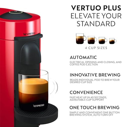 Nespresso Vertuo Plus Automatic Pod Coffee Machine