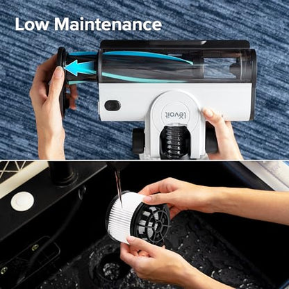 LEVOIT Cordless Vacuum Cleaner with Anti Hair Wrap