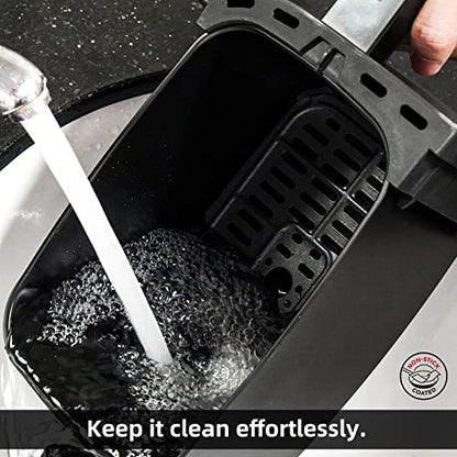 Air Fryer with 2 Baskets 7.6L, JOYAMI Dual Basket AirFryer