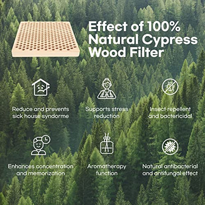 IMUNSEN M-001B Air Purifier with Cypress Wood Filter