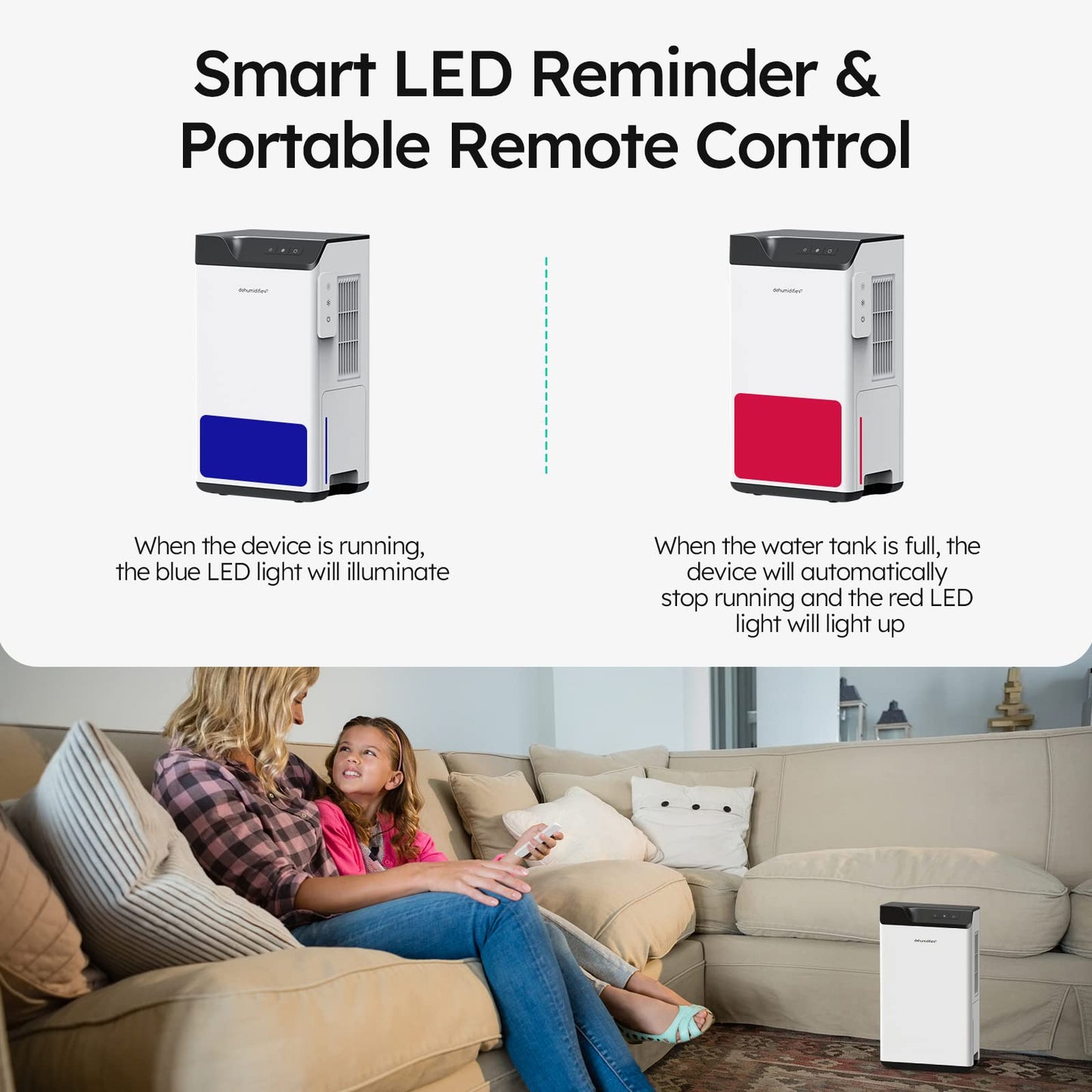 Dehumidifiers for Home, Kitette Dual Semiconductor Dehumidifier