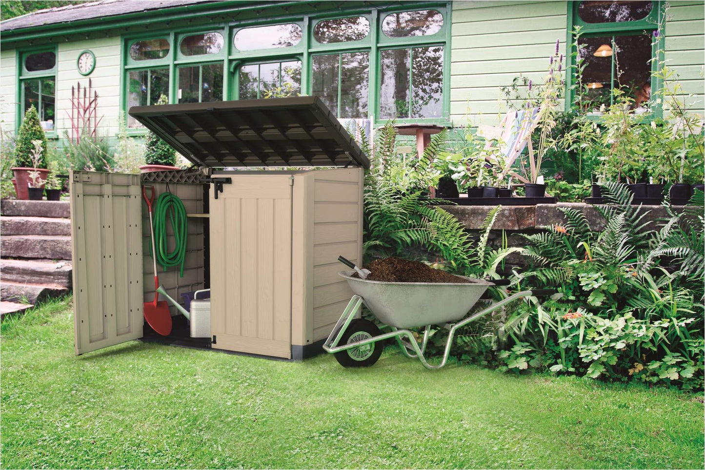 Store It Out Max Keter Outdoor Garden Storage Shed