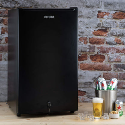 Subcold Eco100 LED Under-Counter Black Fridge